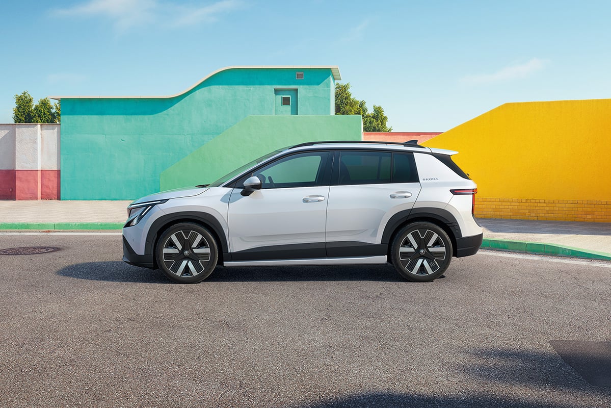 skoda epiq pris