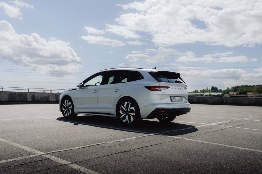 skoda enyaq lading