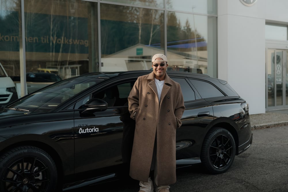 Sebastian Solberg velger familiebil