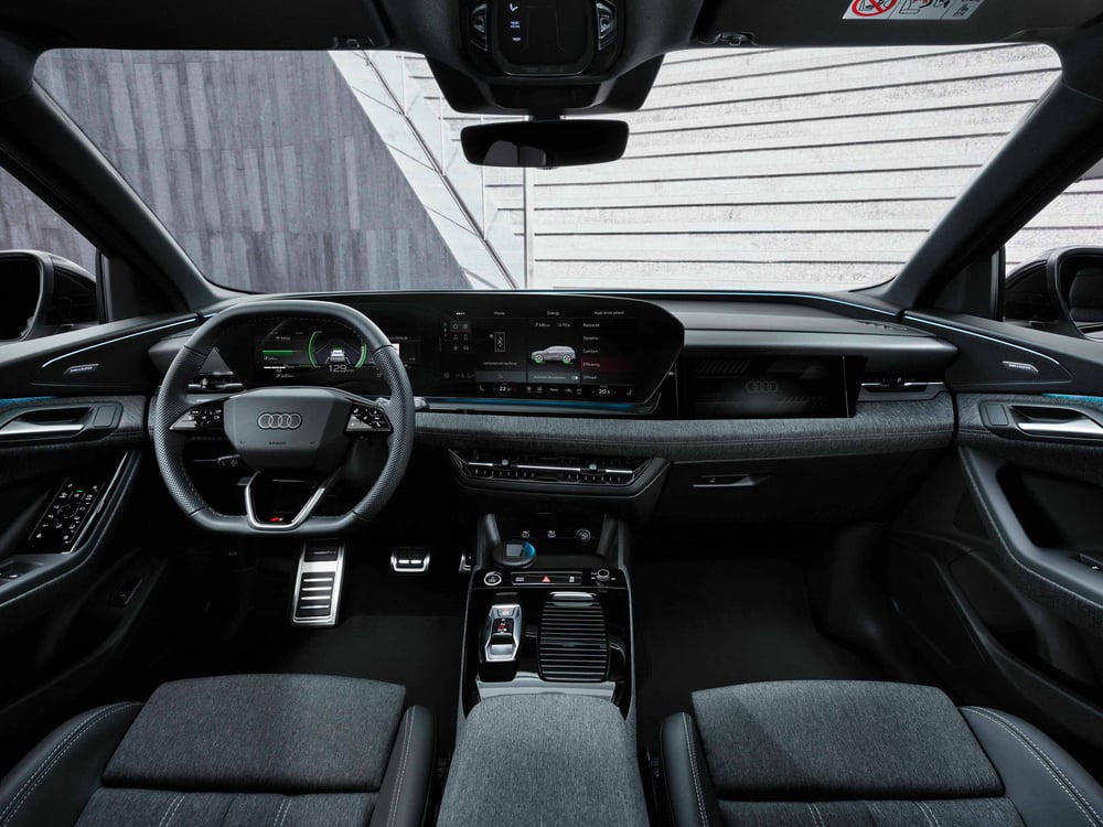 audi q6 e-tron interiør